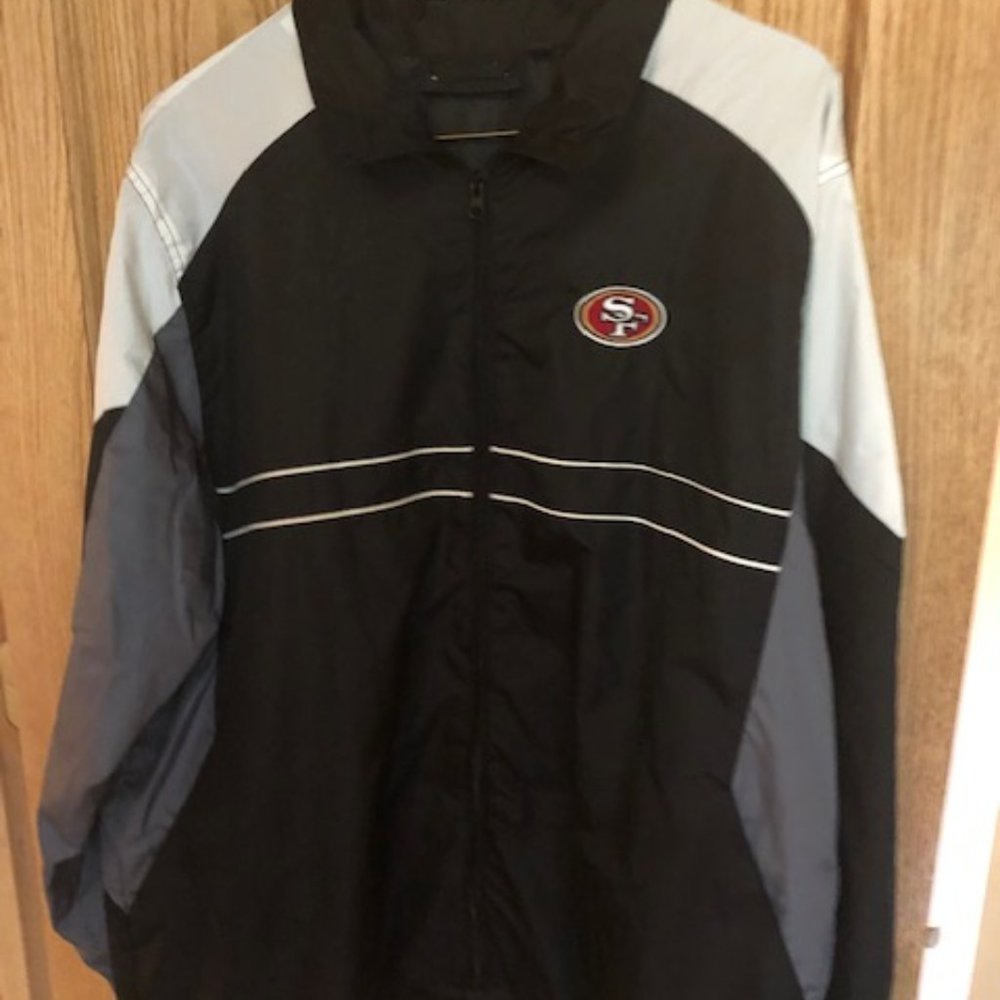 San Francisco 49ers Windbreaker Jacket XL